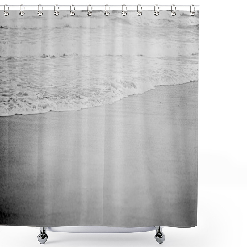 Personality  Atlantic Ocean Coast Scenery, Fine Art Shower Curtains