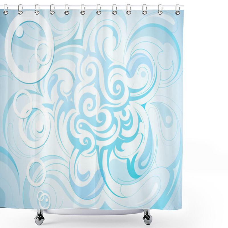 Personality  Underwater Theme Shower Curtains