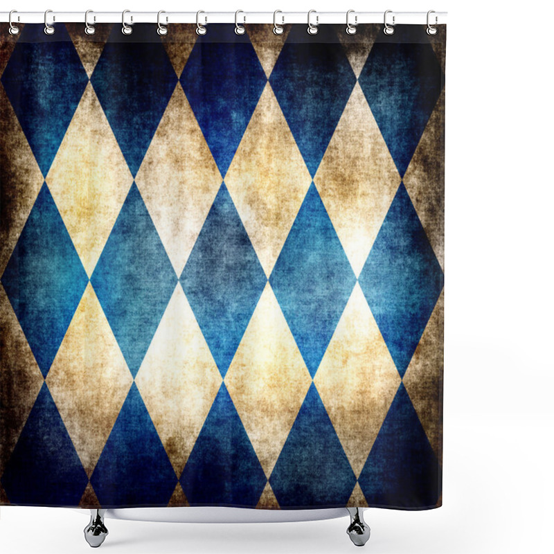 Personality  Grunge Abstract Background Shower Curtains