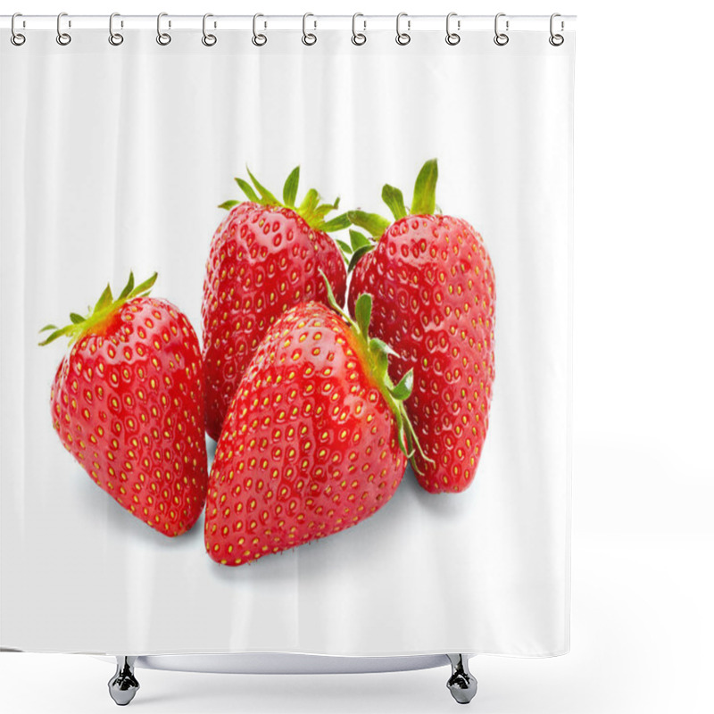 Personality  Strawberry Fruit Food Shower Curtains