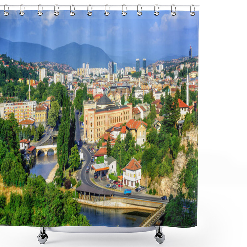 Personality  Sarajevo City, Capital Of Bosnia And Herzegovina Shower Curtains