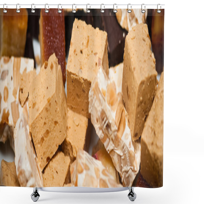 Personality  Nougat Mix Shower Curtains