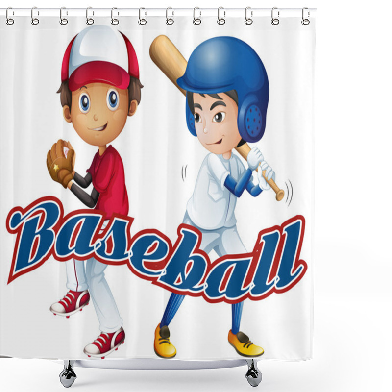 Personality  Basketball Shower Curtains