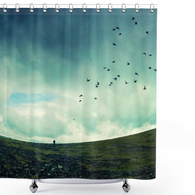 Personality  Wild Nature Shower Curtains