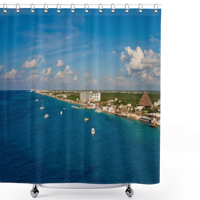 Personality  Cozumel Coast Shower Curtains