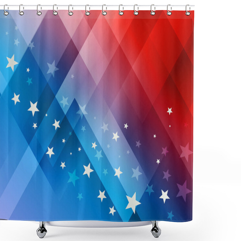 Personality  Fireworks Background For 4th Of July Shower Curtains