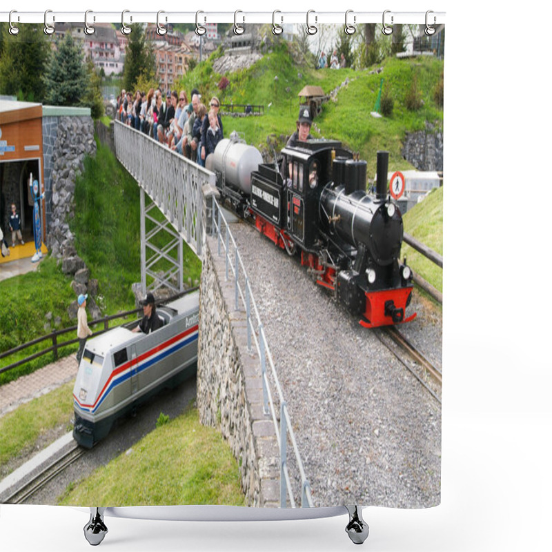 Personality  The Swiss Steam Park In Bouveret On Switzerland Shower Curtains