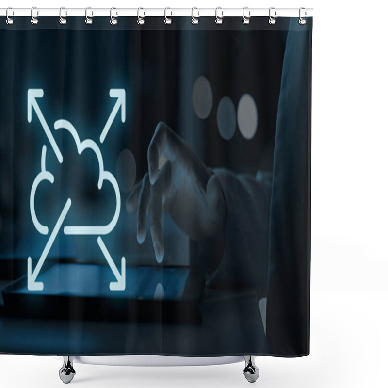 Personality  Crafting A Future-Ready Cloud Strategy Empowering Innovation, Agility, And Growth Shower Curtains