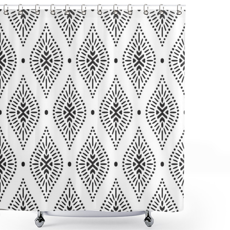 Personality  Tribal Seamless Background. Shower Curtains