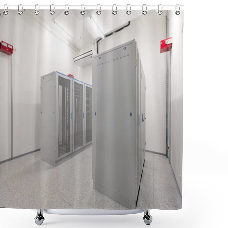 Personality  Industrial Electrical Cabinets In Electrical Switchboard Shower Curtains