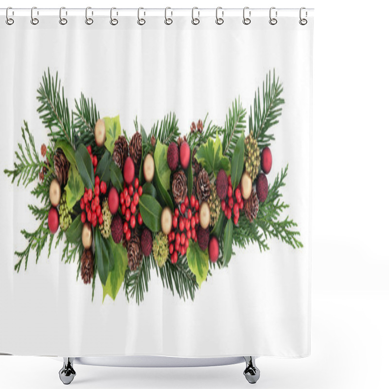 Personality  Decorative Christmas Display Shower Curtains