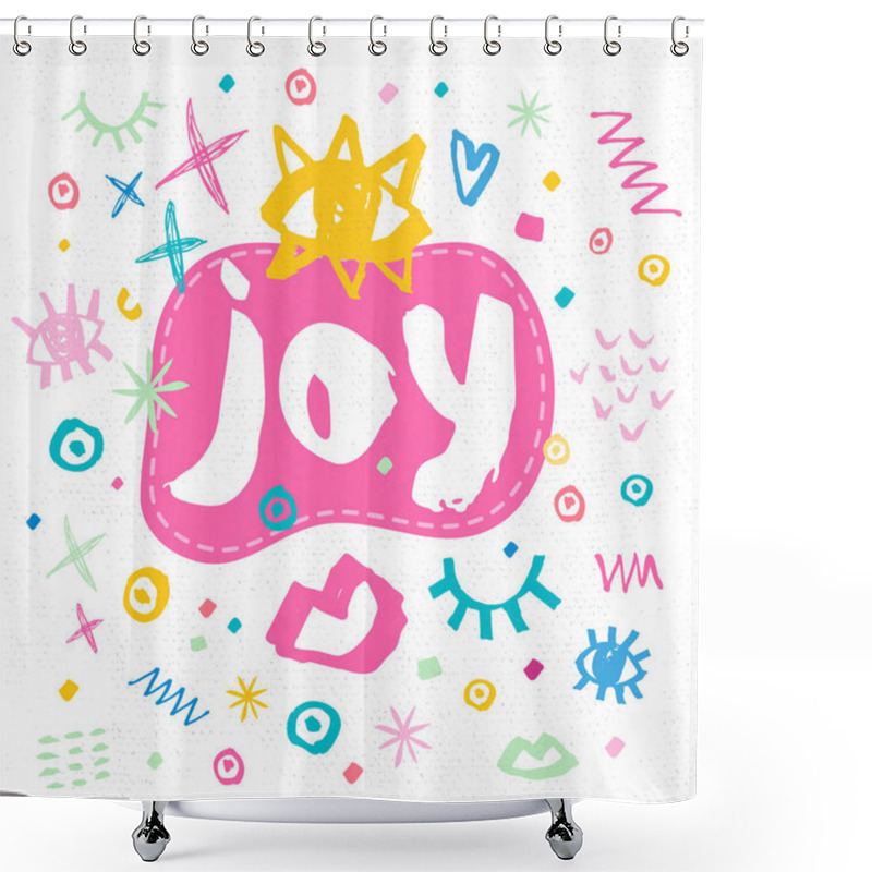 Personality  Merry Christmas. Happy New  Year Shower Curtains