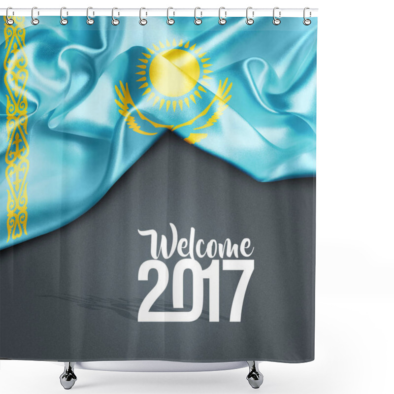 Personality  2017  New Year In Kazakhstan Shower Curtains