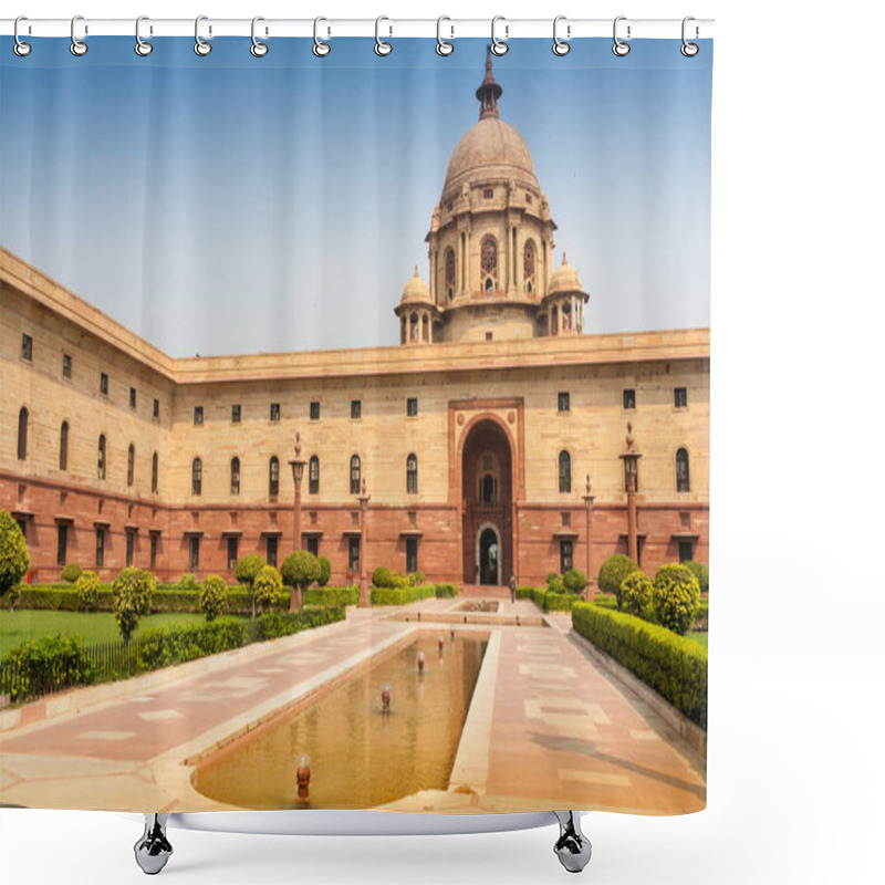 Personality  Ministries Near Rashtrapati Bhavan,  The Official Home Of The Pr Shower Curtains