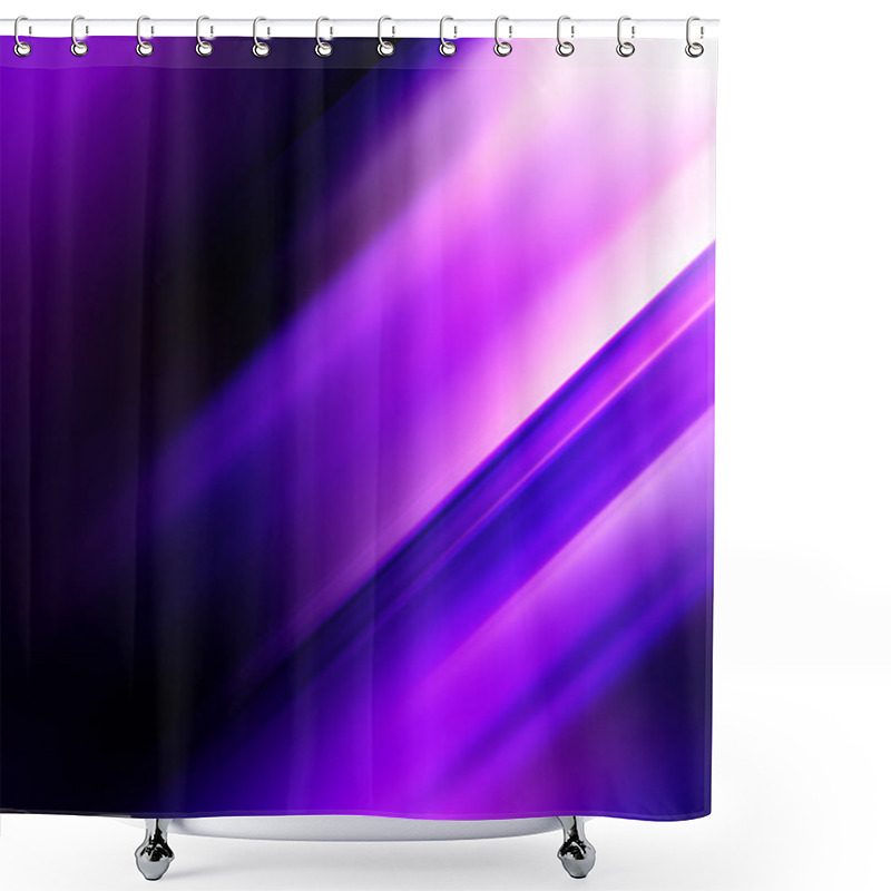 Personality  Abstract Purple Background Shower Curtains