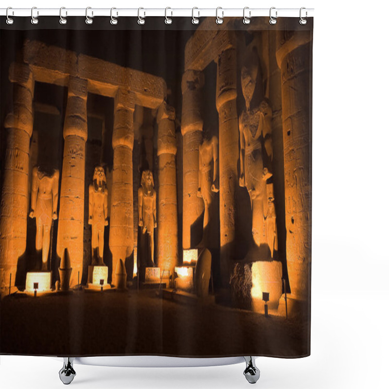 Personality  Luxor Temple Shower Curtains