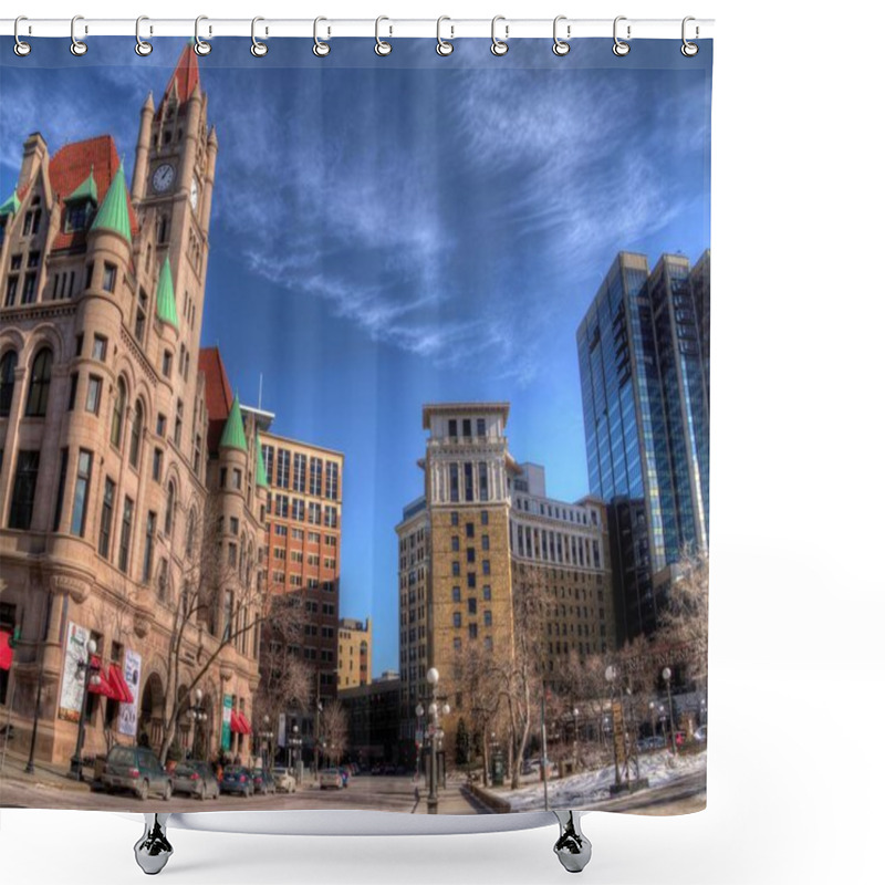 Personality  St. Paul Is The Capitol Of, And Major City In, The State Of Minn Shower Curtains