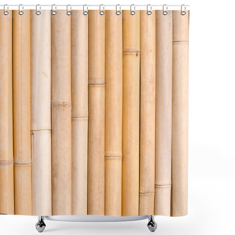 Personality  Bamboo Texture, Architecture Decoration Shower Curtains