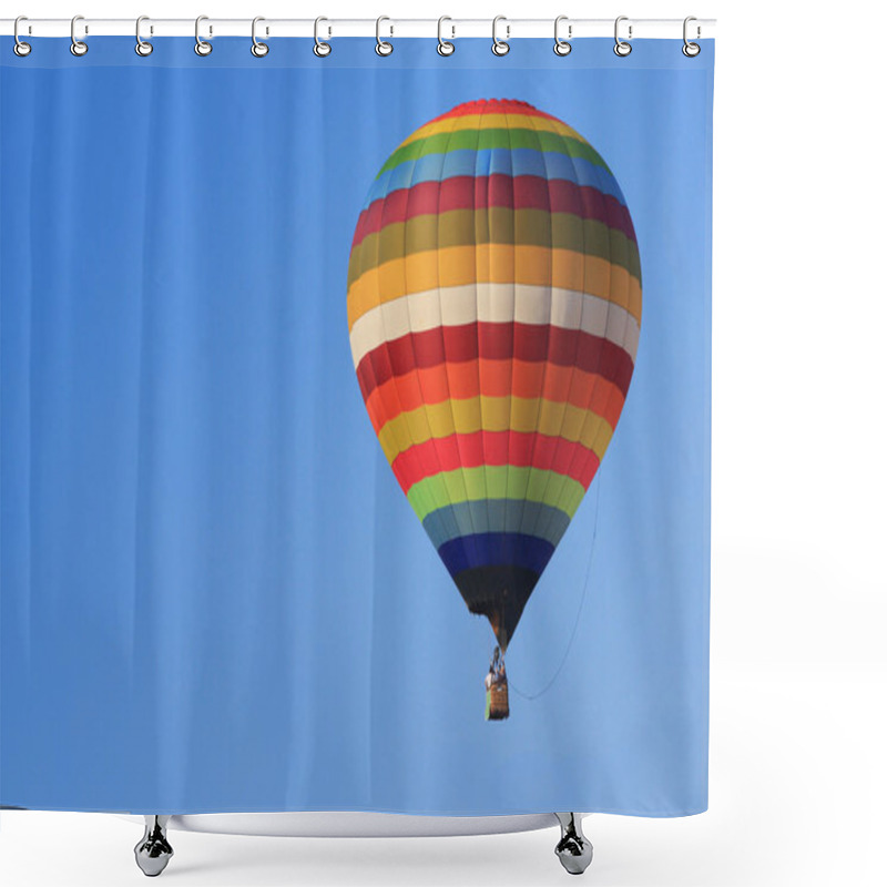 Personality  Hot Air Balloon Ride Shower Curtains