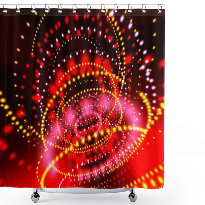 Personality  Neon Lights 4 Shower Curtains