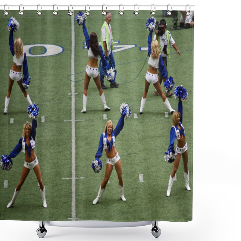 Personality  Dallas Cheerleaders Shower Curtains