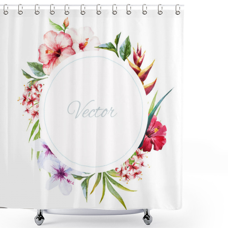 Personality  Wedding Frame Shower Curtains