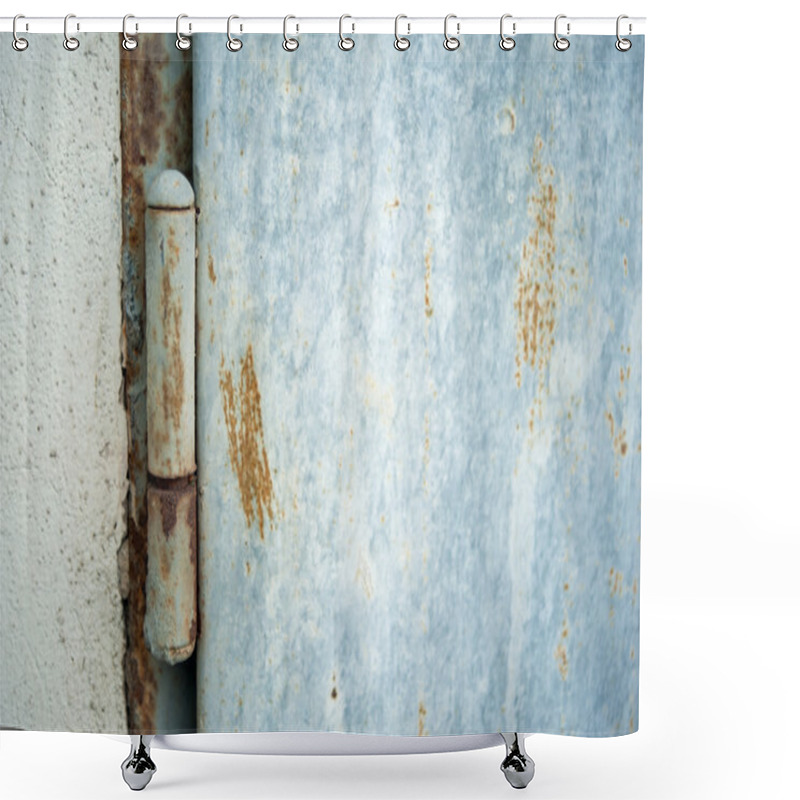 Personality  Detail Of The Hinge Shower Curtains