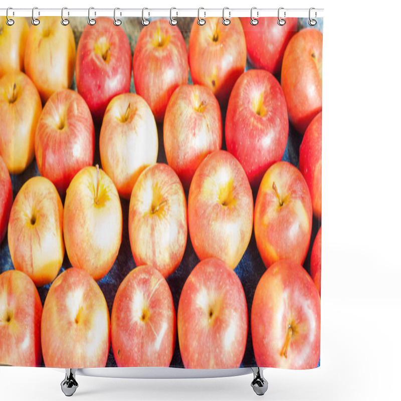 Personality  Many Apples Shower Curtains