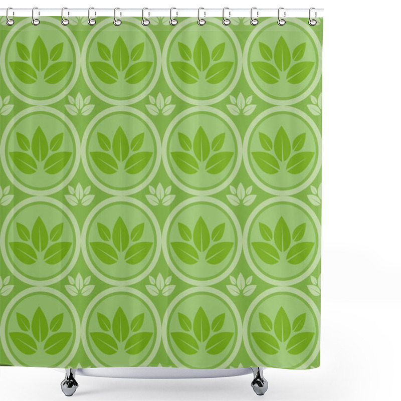 Personality  Abstract Leaves Pattern Shower Curtains