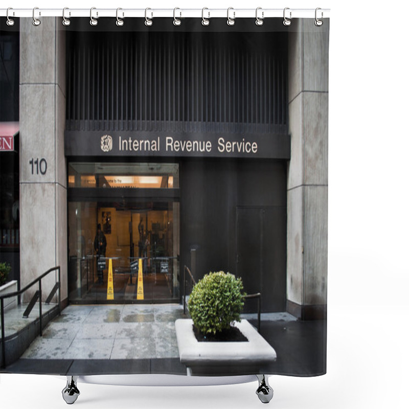 Personality  The IRS Building Shower Curtains