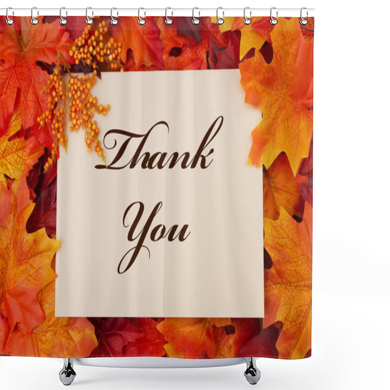 Personality  Thank You Shower Curtains