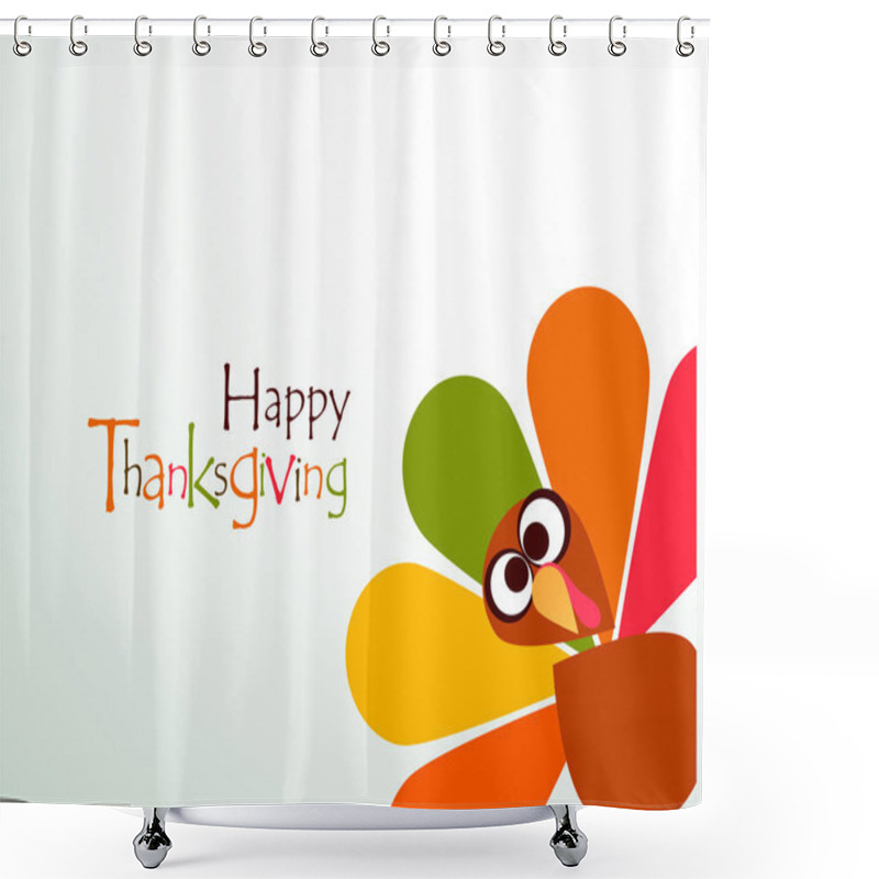 Personality  Thanksgiving Background. EPS 10. Shower Curtains