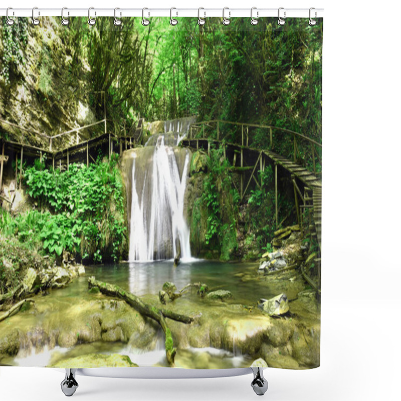 Personality  Beautiful, Picturesque Waterfall Shower Curtains