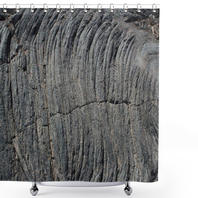 Personality  Volcanic Landscape In The Canary Islands. Spain Shower Curtains