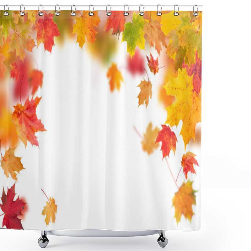 Personality  Autumn Background Shower Curtains