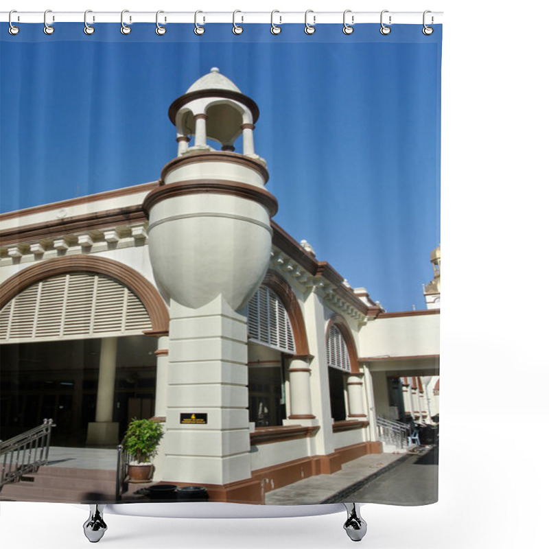 Personality  The Muhammadi Mosque A.k.a The Kelantan State Mosque In Kelantan, Malaysia Shower Curtains