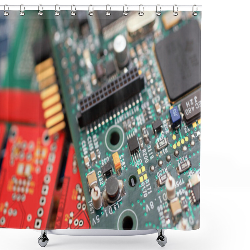 Personality  PCB Shower Curtains