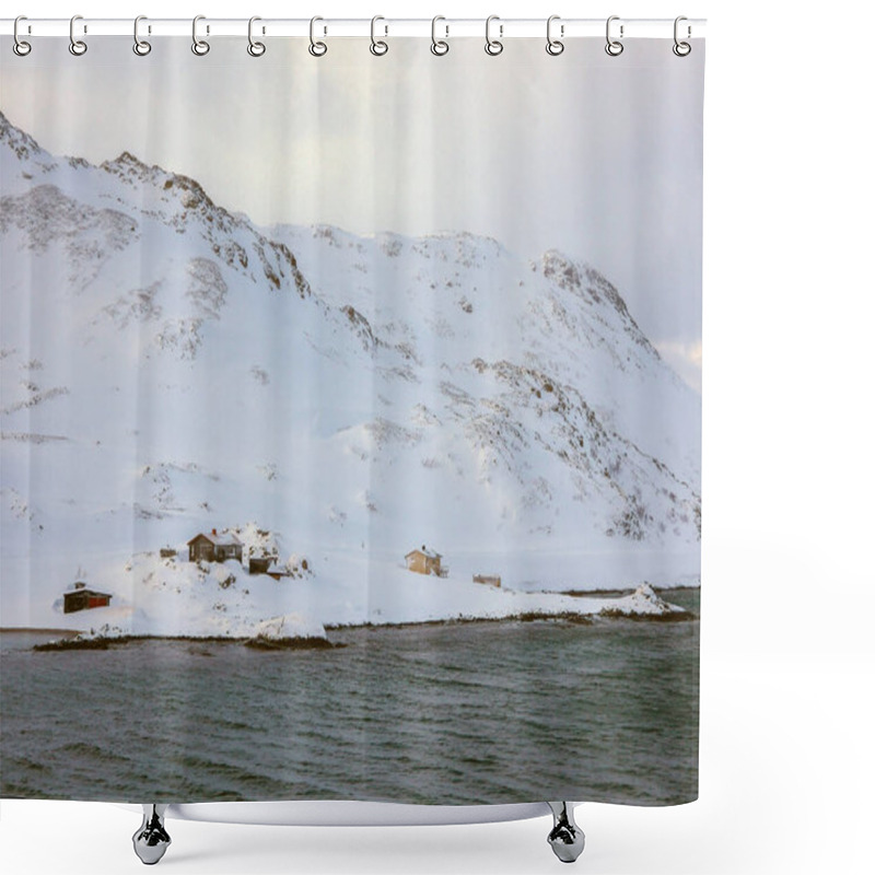 Personality  Mageroya Is A Large Island In Troms Og Finnmark County, In The Extreme Northern Part Of Norway, And Lies Along The Barents Sea In Nordkapp Municipality, Shower Curtains