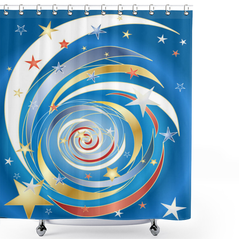 Personality  Celebration Shower Curtains