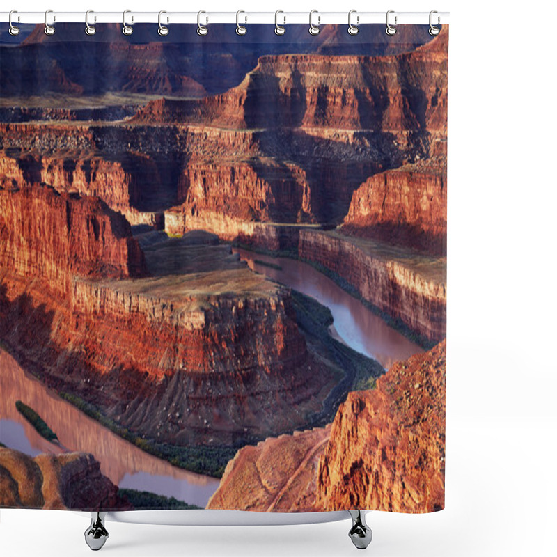 Personality  Dead Horse Point Shower Curtains