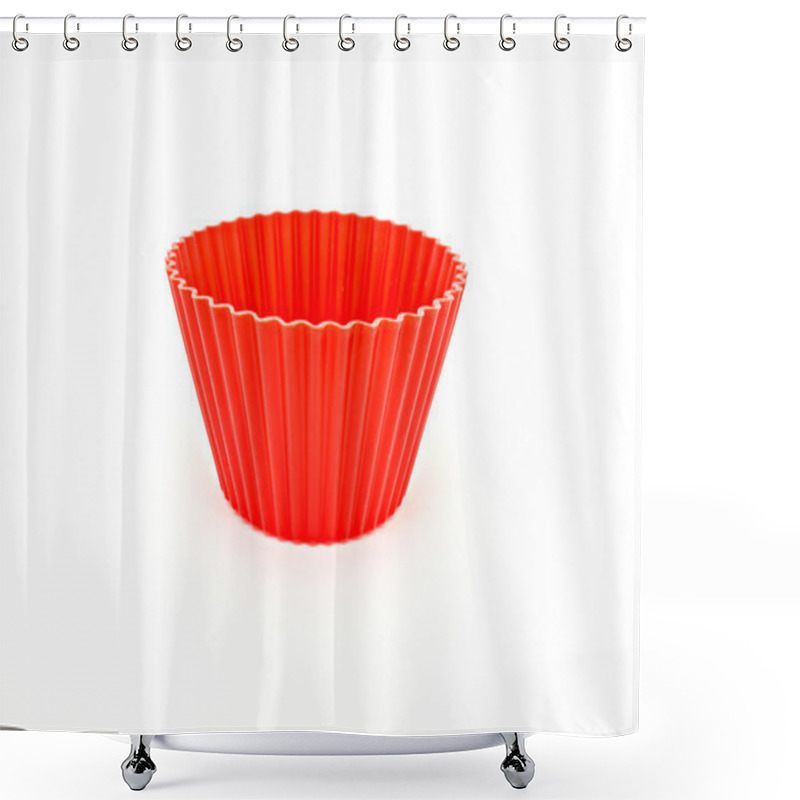 Personality  Culinary Basket Red Shower Curtains