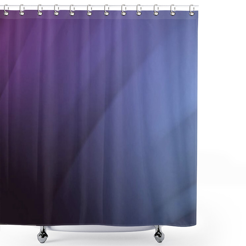 Personality  Gradient Soft Blur Abstract Background Shower Curtains