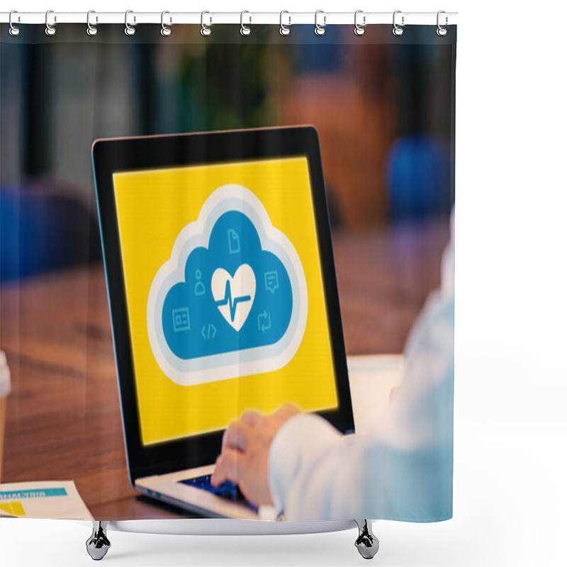 Personality  Cloud Health Protection Involves Strategies, Tools, And Practices That Ensure The Security, Performance, And Compliance Of Cloud Infrastructure, Applications, And Data Shower Curtains