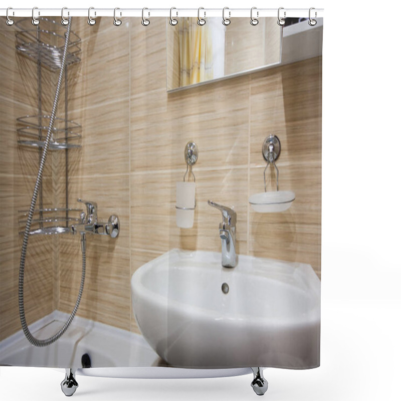 Personality  Modern Bathroom Shower Curtains