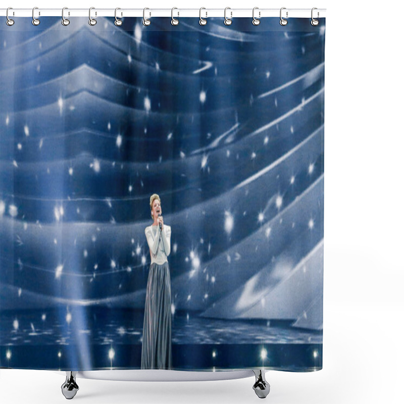 Personality  Levina  From Germany Eurovision 2017 Shower Curtains