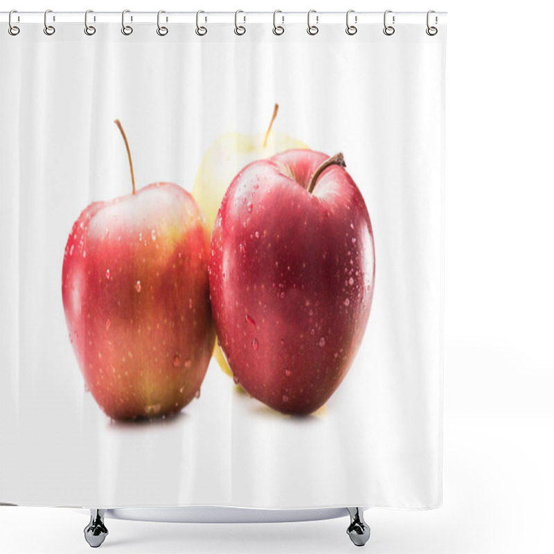 Personality  Fresh Ripe Apples Shower Curtains