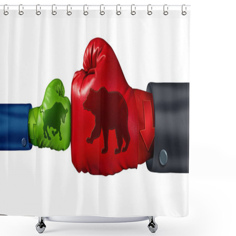 Personality  Investing In A Bear Market shower curtains