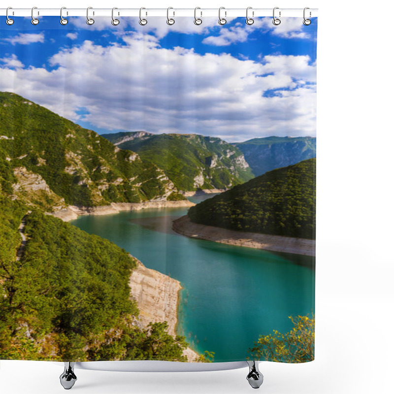 Personality  Piva Canyon - Montenegro Shower Curtains