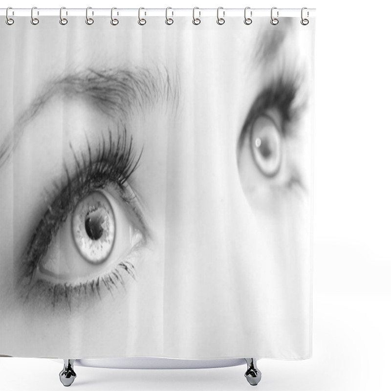 Personality  Eyes Shower Curtains