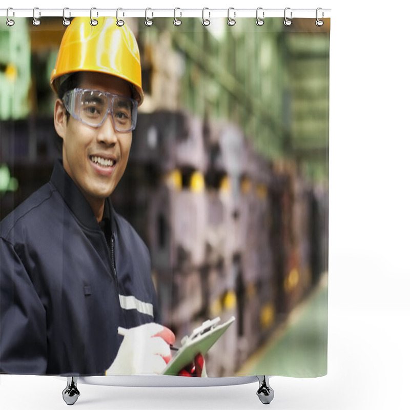 Personality  Industrial Engineer Shower Curtains